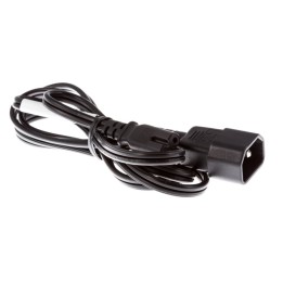 Zebra power cord, C7 to C14