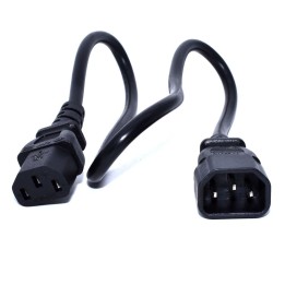 Zebra power extension cord, 0, 5 m
