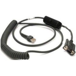 Zebra connection cable, RS-232, NCR