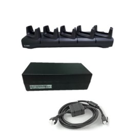 Zebra charging-/communication station, Ethernet, 5 slots (CRD-EC5X-SE5ET-01)