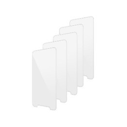 Zebra Screen protector, tempered glass, pack of 5 (MISC-MC34-SCRN-01)