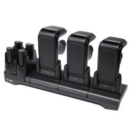Zebra charging/communication station, 3 slots, ethernet (CRD3S4T-RFD49-UNIV)