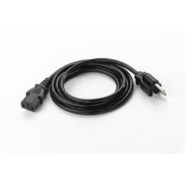 Zebra power cord, C13, US