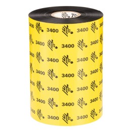 Taśma wosko-żywiczna Zebra 3400, 83 mm × 450 m