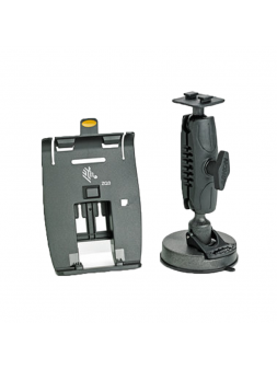 ZEBRA Uchwyt samochodowy montowany na szybie dla urządzeń z serii ZQ3X, przód