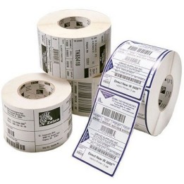 Etykiety termotransferowe Zebra Z-Ultimate 3000T, 8×8 mm, 7590 szt., rdzeń 25.4 mm