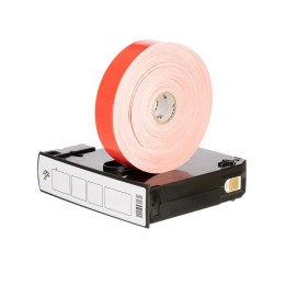 Opaski identyfikacyjne Zebra Z-Band Splash, red (10012717-1K)