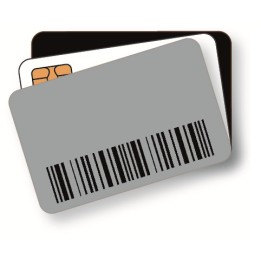 Zebra Plastic cards, 100pcs.