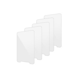 Zebra Screen protector, tempered glass, pack of 5 (MISC-PS20-SCRN-05)