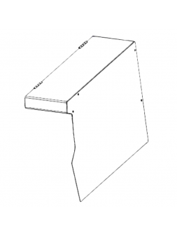 ZEBRA Zestaw osłony mediów dla urządzenia ZT510