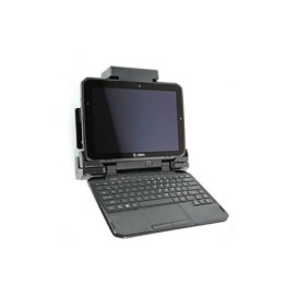 Zebra vehicle charging-/communication station, with lock