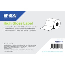 Labels, Epson, normal paper, High Gloss Label, S: 102 mm, W: 152 mm, S: 190 mm, R: 76 mm