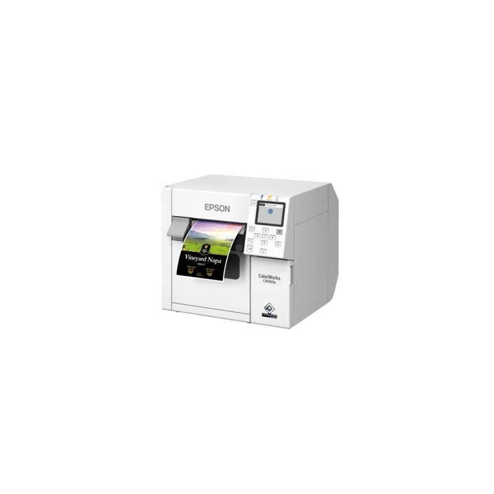 Epson ColorWorks C4000 Gloss BK, cutter, USB