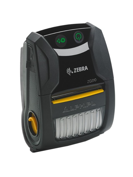Zebra ZQ310 wersja czarna widok lewy przód