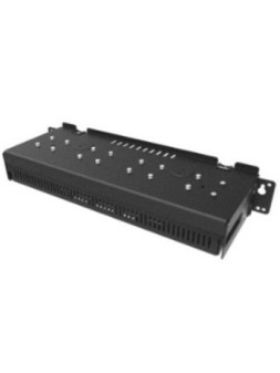 ZEBRA Montaż ścienny/RACK dla wieloportowych stacji ładujących, widok z góry, przód