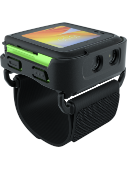 ZEBRA Komputer ubieralny WS50 montaż na nadgarstek, przód, prawy bok