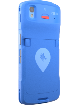 Mobilny terminal HC 50 przeznaczony dla służby zdrowia, widok tył urządzenia