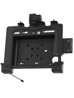 Stacja RAM MOUNTS do serii tabletów ET8X z możliwością ładowania, prezentacja frontu