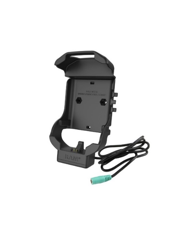 RAM MOUNT uchwyt z zatrzaskiem sprężynowym oraz ładowaniem dla terminali Zebra TC7X,