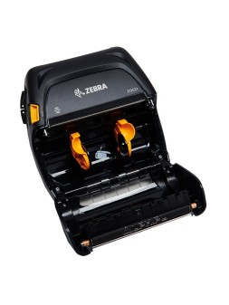 Mobilna drukarka etykiet ZEBRA ZQ521 z otwartą obudową