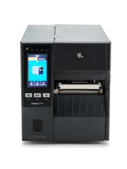 Przemysłowa drukarka etykiet ZEBRA ZT411 z wyświetlaczem i interfejsem