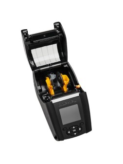 Mobilna drukarka etykiet Zebra ZQ610 Plus z otwartą obudową