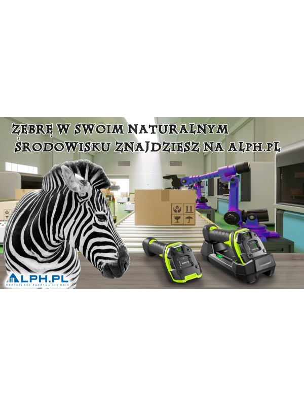 Zebra LI3678 w swoim naturalnym środowisku