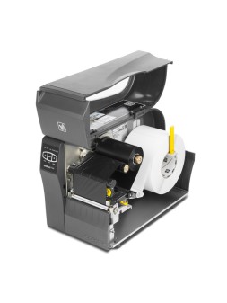 Przemysłowa drukarka etykiet ZEBRA ZT220 - otwarta klapa