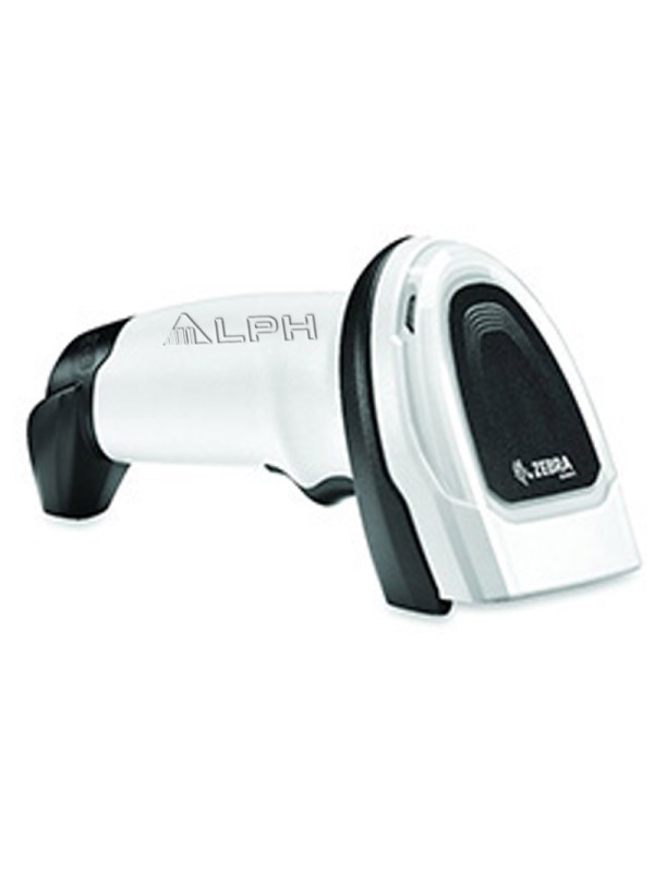 Zebra DS8108 biały lewy bok leżąc