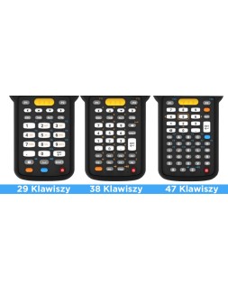 Rodzaje klawiatury dla kolektora danych ZEBRA MC3300x