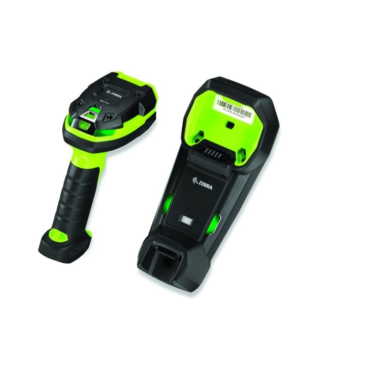 Zebra DS3678-SR, BT, 2D, SR, FIPS, kit (USB), black, green