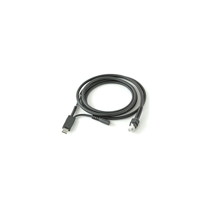 Zebra DS3678-SR, BT, 2D, SR, multi-IF, FIPS, kit (USB), black, green