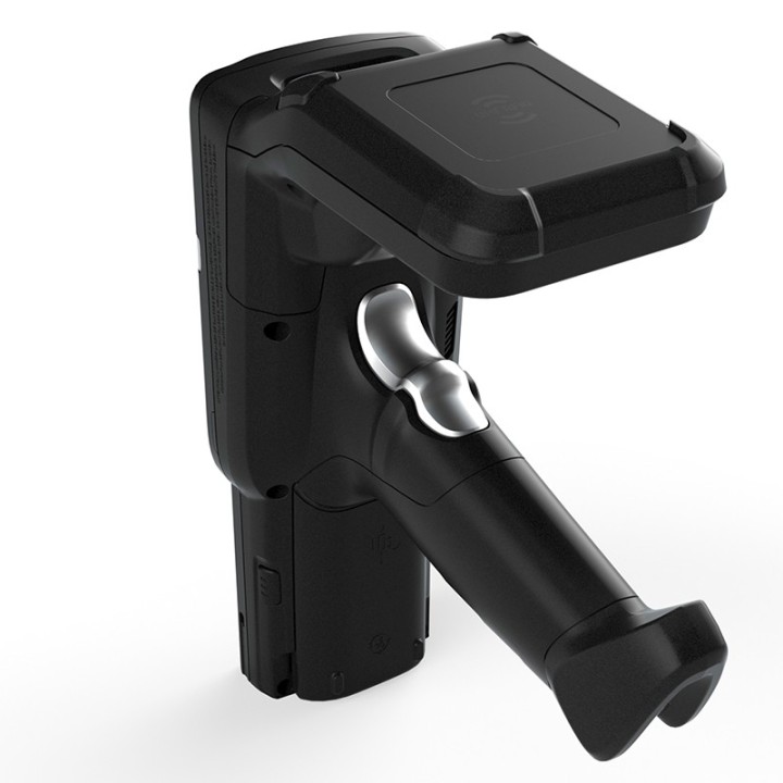Zebra MC3300x, 2D, SR, SE4770, 10.5 cm (4''), num., Gun, RFID, BT, Wi-Fi, NFC, Android, GMS