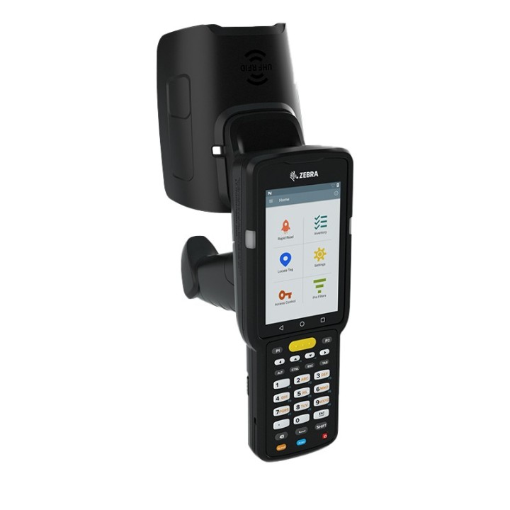 Zebra MC3390XR, 2D, MR, SE4750, USB, BT, Wi-Fi, num., Gun, RFID, IST, PTT, GMS, Android