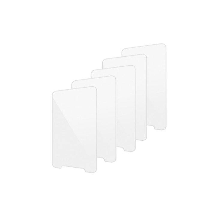 Zebra Screen protector, tempered glass, pack of 5 (MISC-PS20-SCRN-05)