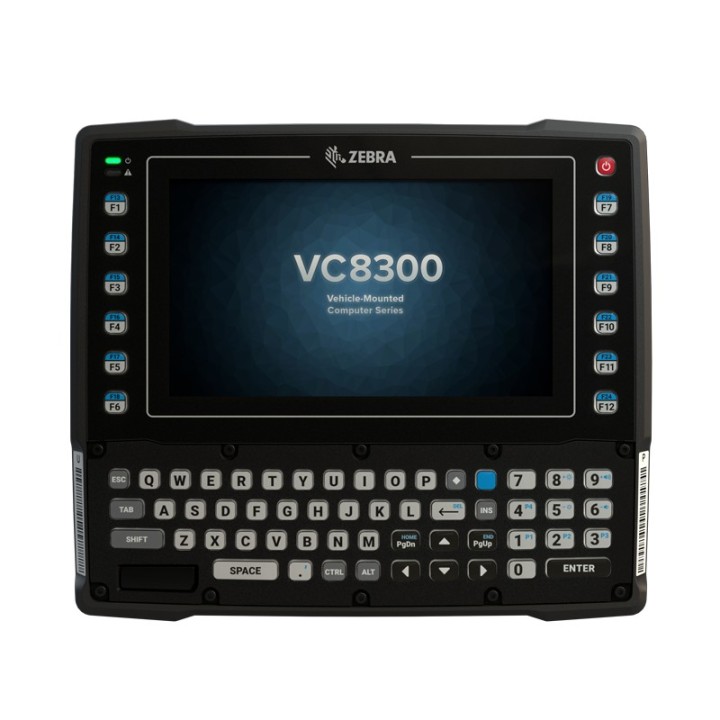 Zebra VC8300, Terminal samochodowy, 8", Android, 1280x720, 1000 cd, Klawiatura QWERTY, IP66