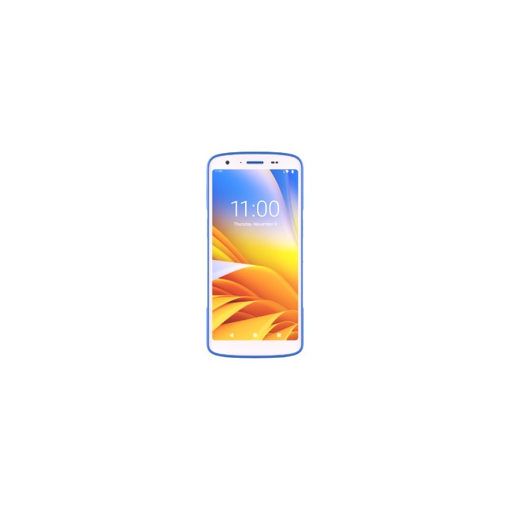 HC50 mit Notfalltaste, 2D, hot-swap, PTT, USB-C, BT, Wi-Fi (Wi-Fi), NFC, Android, GMS, white, niebieski
