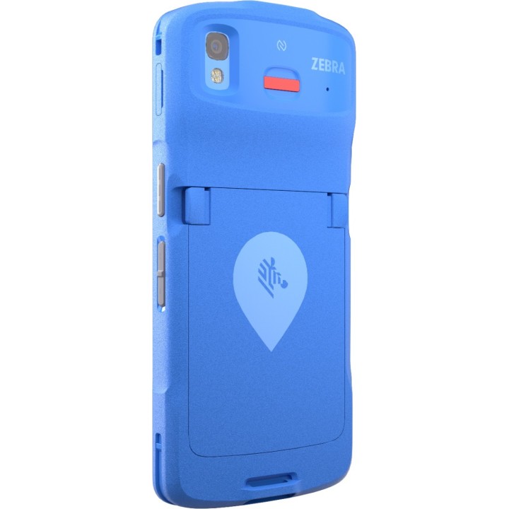 HC50 mit Notfalltaste, 2D, hot-swap, PTT, USB-C, BT, Wi-Fi (Wi-Fi), NFC, Android, GMS, white, niebieski