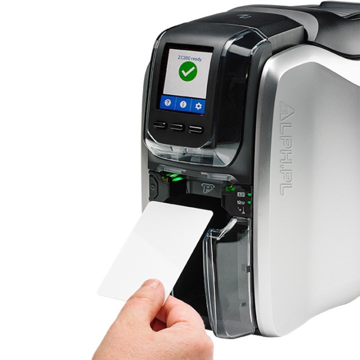 Zebra ZC300, 12 dots/mm (300 dpi), USB, Ethernet, display