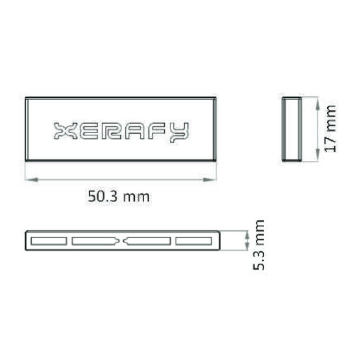 Xerafy Versa Trak UHF IP68 na metal