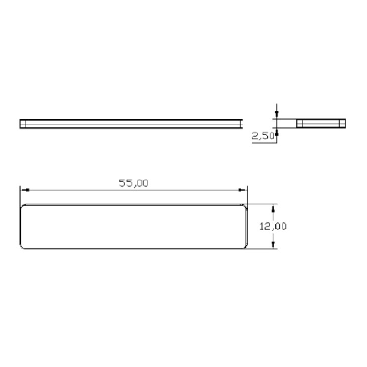Xerafy TEX 55 x 12 Silicone UHF IP68