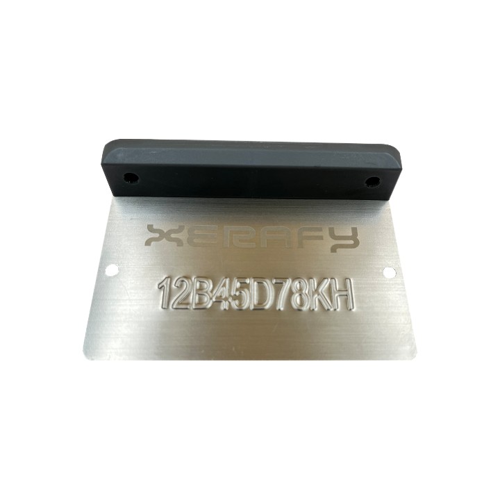 Xerafy XPLATE Stainless Steel UHF IP68