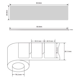 Xerafy Metal Skin Delta R6P etykieta RFID UHF