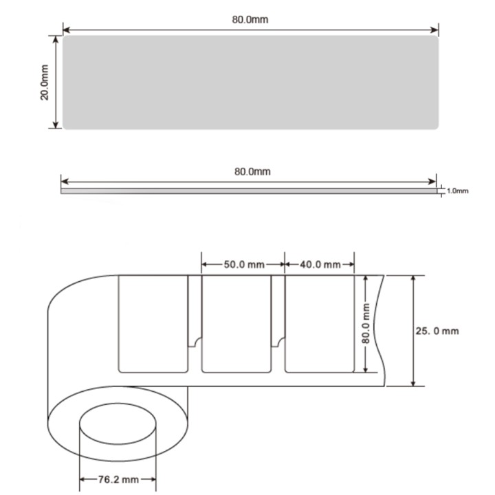 Xerafy Metal Skin Delta R6P etykieta RFID UHF