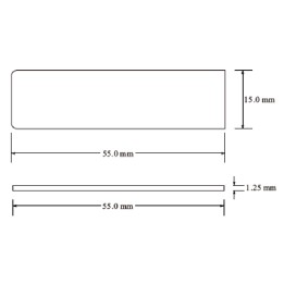 Xerafy Metal Skin Platinum 55 UHF RFID na metal