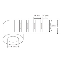 Xerafy Metal Skin Platinum 60 Max - etykieta RFID UHF na metal