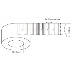 Xerafy Metal Skin Titanium 48 Liquid UHF NXP UCODE 8