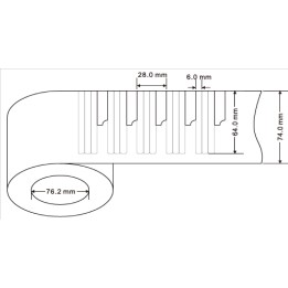 Xerafy Metal Skin Platinum 64 Slim UHF IP68