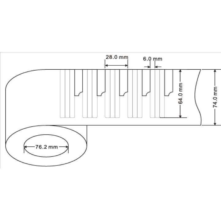Xerafy Metal Skin Platinum 64 Slim UHF IP68