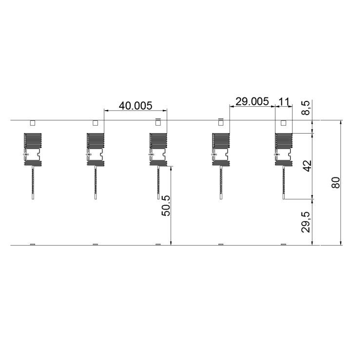 OS6826-U9 RFID UHF Fraigle 68 x 26 mm
